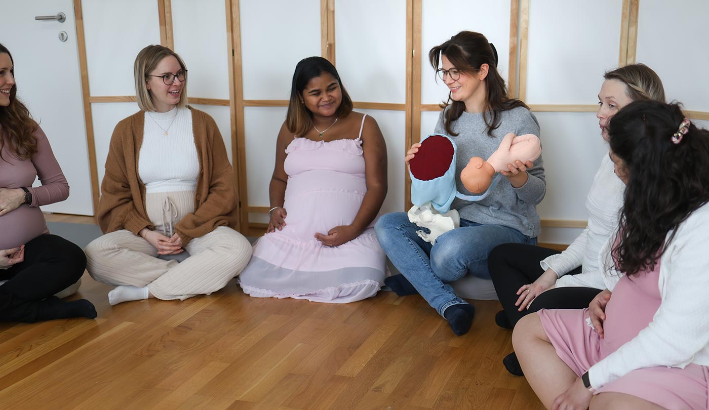 Geburtsvorbereitungskurs für Schwangere